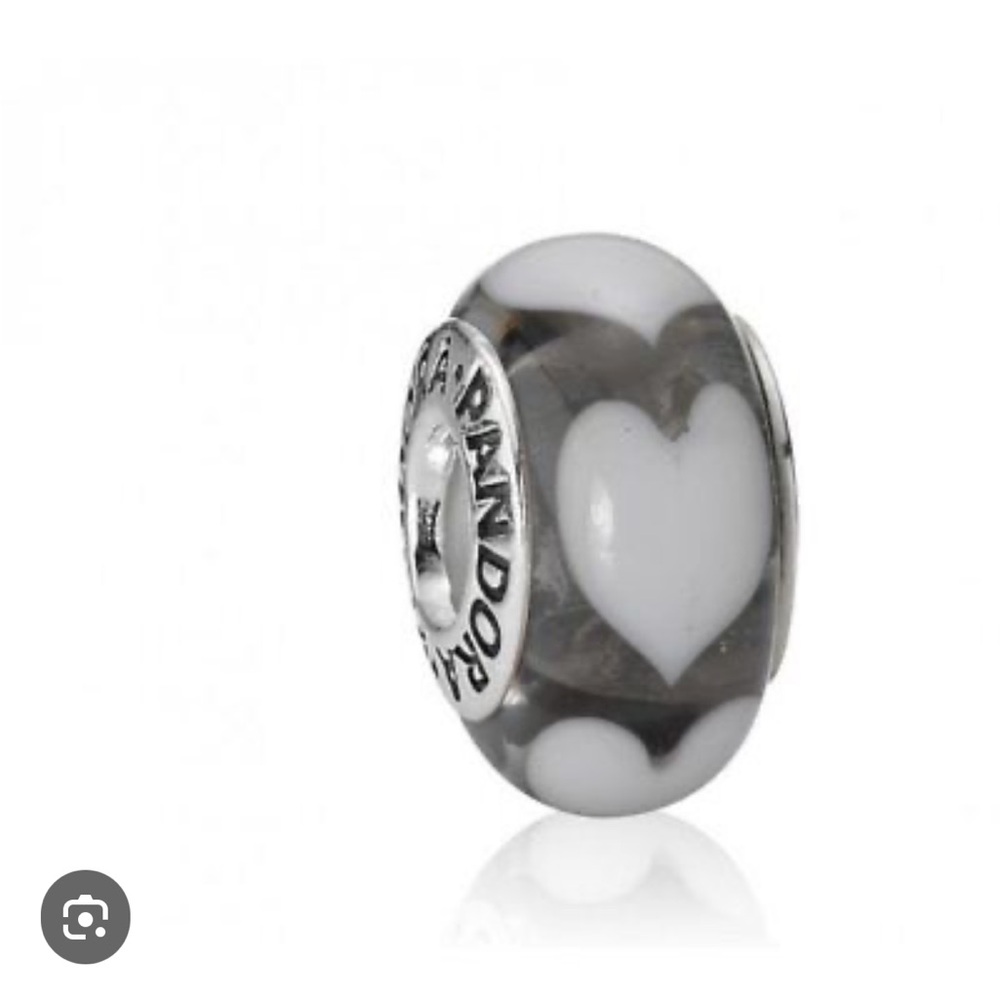 Pandora Murano heart charm